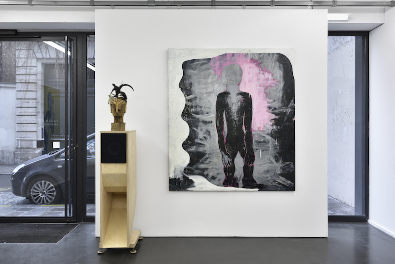 Vue de l'exposition Phantoms of inspiration - Galerie Maïa Muller, 2018 ©Rebecca Fanuele