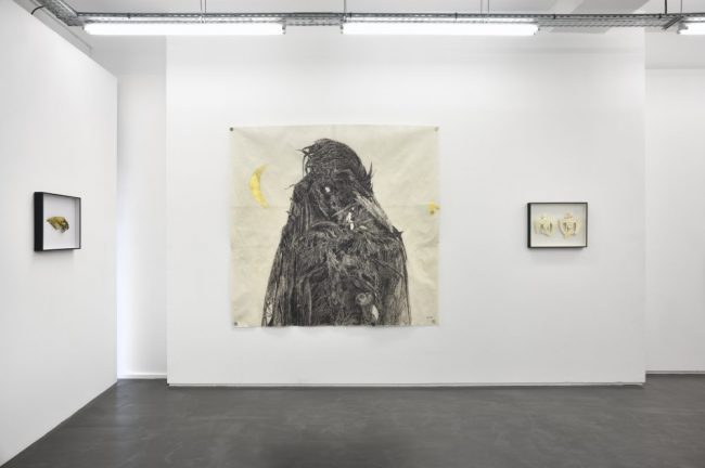 Vue de l'exposition Sacha Ketoff ou le rêve d'Icare, Galerie Maïa Muller, 2016