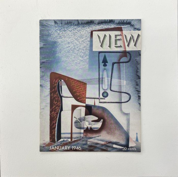 Revue VIEW, Jan.1946, Couverture John Tunnard, Textes Borges, Chagall