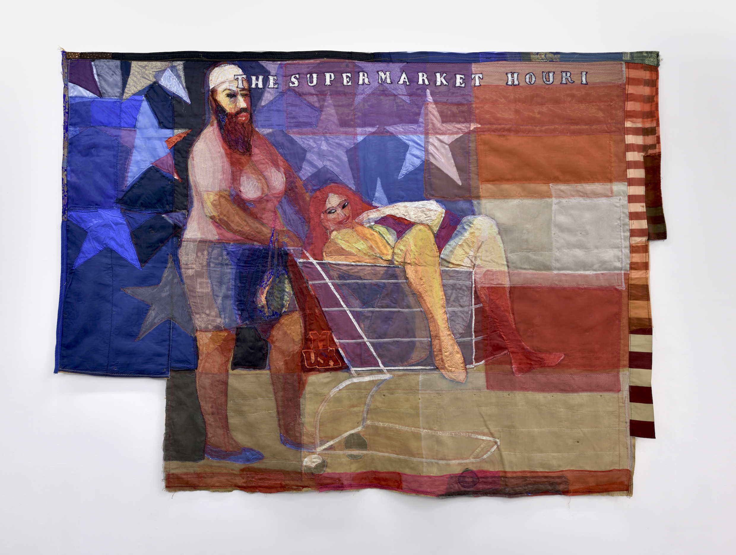 The Supermarket Houri, 2011, Textiles, 283 x 205 cm