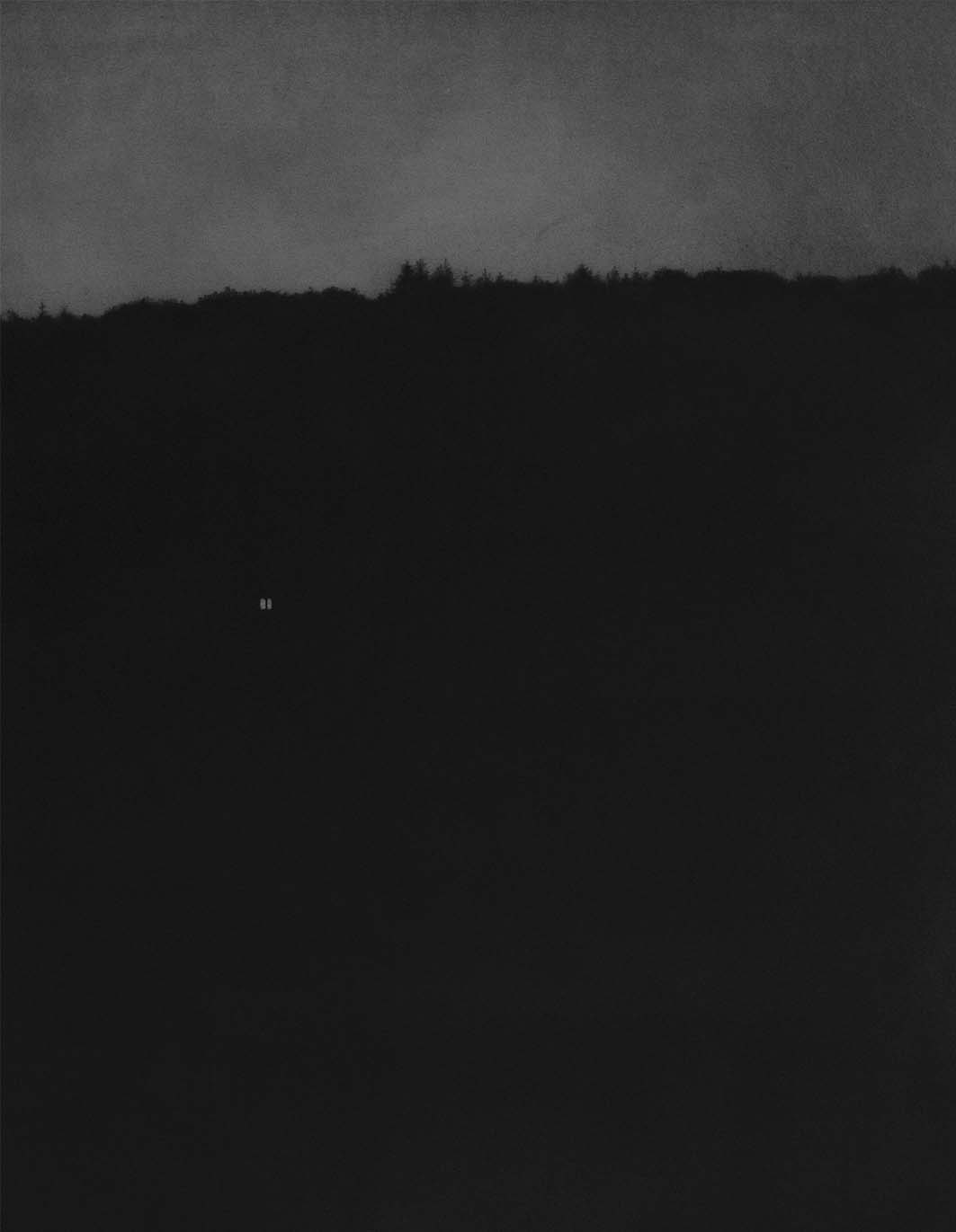 Célia Muller, Un trou dans le mur #2, 2023, Pastels secs sur papier, 48 x 64 cm Célia Muller, Un trou dans le mur #2, 2023, Pastels secs sur papier, 48 x 64 cm