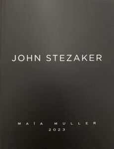 Catalogue d'exposition, John Stezaker, Galerie Maïa Muller, 2023