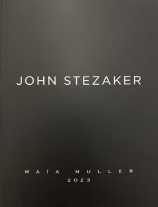 Catalogue d'exposition, John Stezaker, Galerie Maïa Muller, 2023