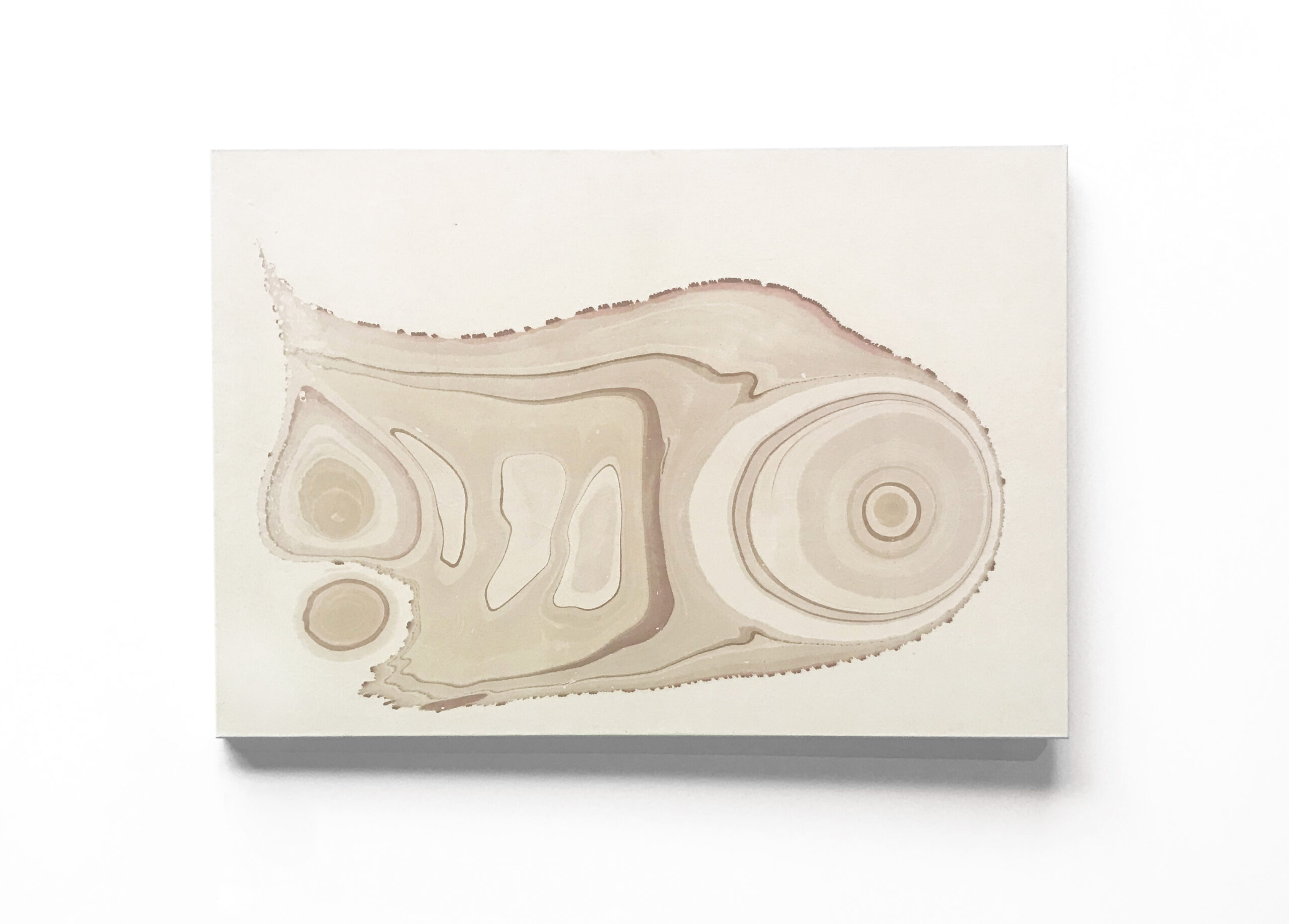 Ece Bal – Hildegard, pigments naturels sur toile, 148cm x 98 cm, 2021